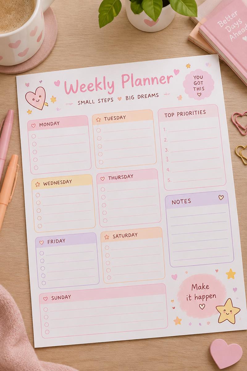 Cute Planners